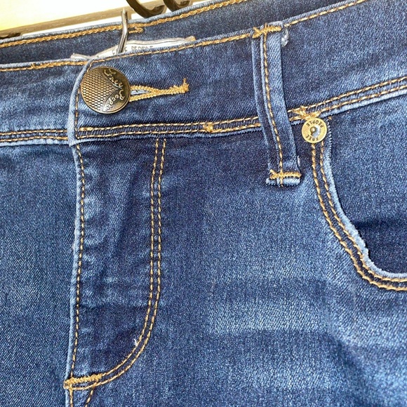 Free People dark denim skinny leg jeans - Picture 3 of 11